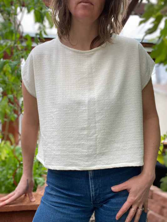 Raw Silk Pointelle
